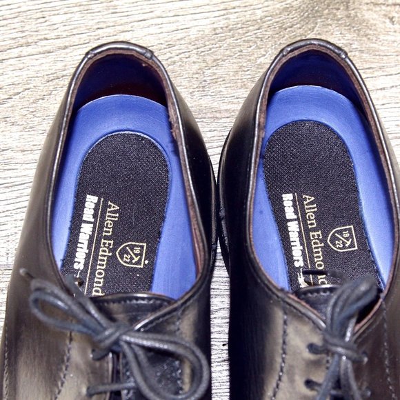 Allen Edmonds MSP BLUCHER 7.5 D Black * new Flannel Bags (add $15 Cedar Trees) main image 13